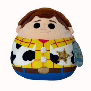 Disney Squishmallows Woody Toy Story Plush 12 inch Soft Collectible Pixar Doll